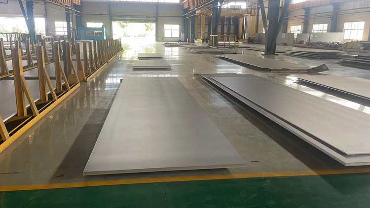 不鏽鋼闆處理後成品待出貨